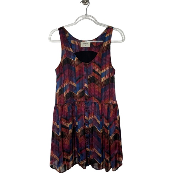 ba&sh | Pistol Dress in Bordeaux 1 - Picture 2 of 10